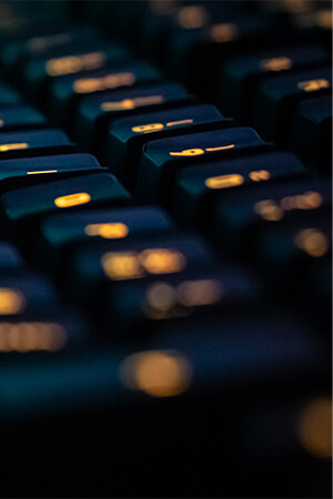 Photo de fond d'un clavier.
